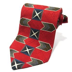FORMAT Mens Vintage Tie Arrow Print Made in Japan